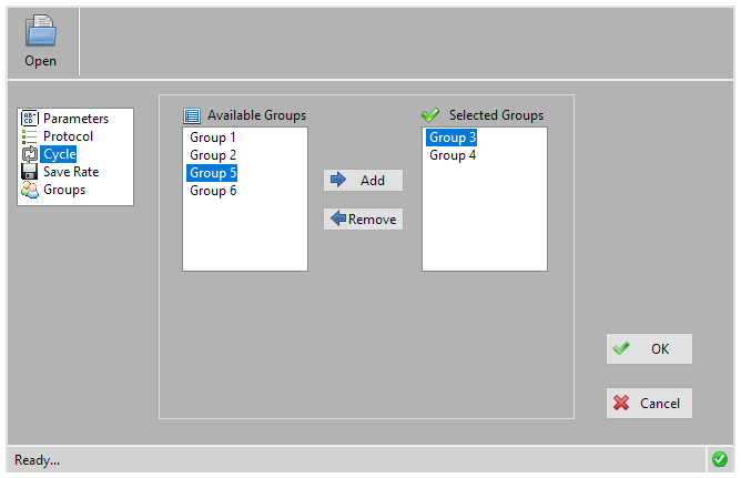 Test UI FP Groups