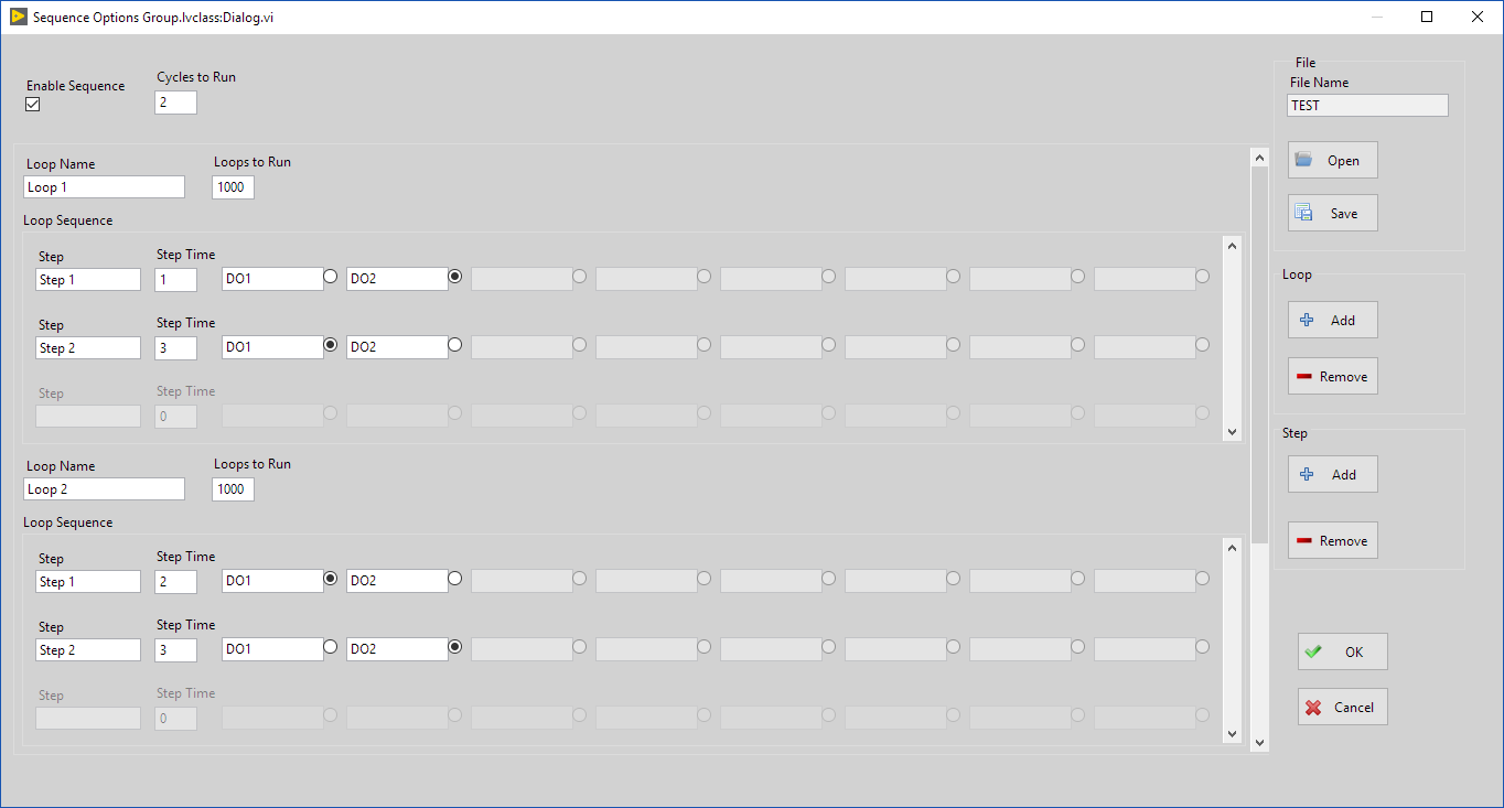 Sequence Editor