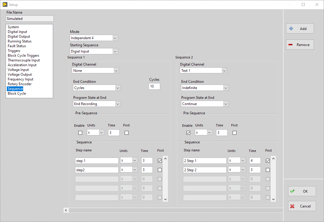 Sequence Editor