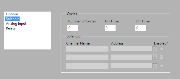 Solenoid Options